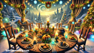 holiday table w101