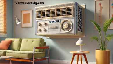 1960 kenmore ac with exhaust and fresh air louver