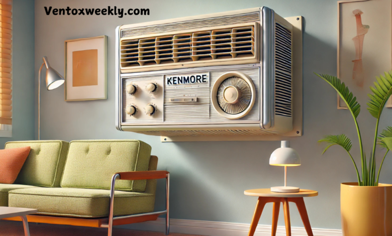 1960 kenmore ac with exhaust and fresh air louver